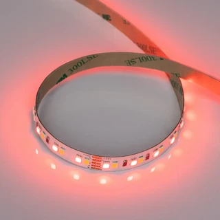 Фото #1 товара Светодиодная лента RT-A168-10mm 24V RGBW-White (20 W/m, IP20, 5m) (Arlight, высок.эфф.150 лм/Вт)