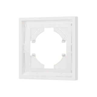 Фото #1 товара Рамка пластиковая FRM-TENDO-SFPL-1-WH (Arlight, Матовый белый)