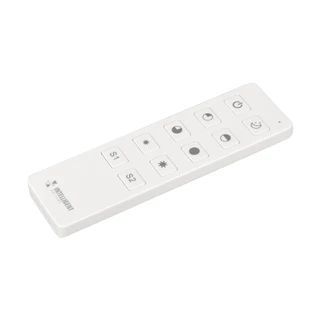 Фото #1 товара INTELLIGENT ARLIGHT Пульт SMART-801-22-1G-2SC-DIM White (3V, 2.4G) (IARL, IP20 Пластик, 5 лет)