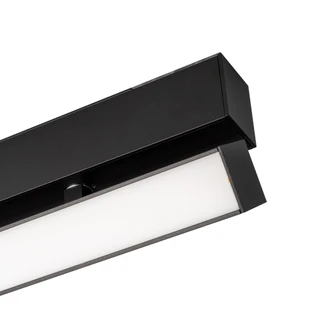 Фото #1 товара Светильник MAG-FLAT-FOLD-45-S1005-30W Warm3000 (BK, 100 deg, 24V) (Arlight, IP20 Металл, 5 лет)
