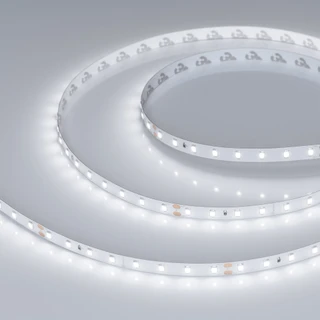 Фото #1 товара Светодиодная лента RT-A80-8mm 24V White6000 (6 W/m, IP20, 2835, 5m) (Arlight, высок.эфф.150 лм/Вт)