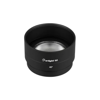 Фото #1 товара Насадка с фиксированным углом LGD-ARTIFACT-LENS-R65 (BK, 40 deg) (Arlight, Металл)