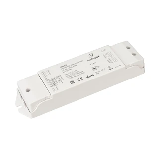 Фото #1 товара Диммер SMART-D21-DIM-PUSH-SUF (12-48, 1x15A, 2.4G) (Arlight, IP20 Пластик, 5 лет)