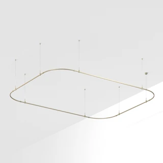 Фото #1 товара Основание ART-APRIORI-RECTANGLE-SOFT-HANG-4500x3500 (OG) (Arlight, IP20 Металл, 3 года)