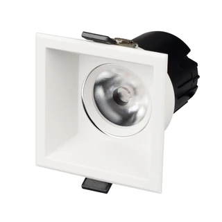 Фото #1 товара Светильник MS-FLOW-BUILT-S85x85-12W Warm3000 (WH, 15 deg, 230V) (Arlight, IP20 Металл, 5 лет)