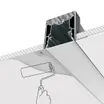 Профиль с экраном S2-LINE-7977-2500 ANOD+OPAL (Arlight, Алюминий)