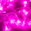 Светодиодная гирлянда ARD-STRING-CLASSIC-10000-CLEAR-100LED-FLASH PINK (230V, 7W) (Ardecoled, IP65, 1 год)