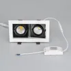 Светильник CL-KARDAN-S180x102-2x9W Day (WH-BK, 38 deg) (Arlight, IP20 Металл, 3 года)