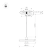 Светильник SP-KOTARO-R450-12W Warm2700 (BG-BG, 36 deg, 230V, TRIAC) (Arlight, IP20)