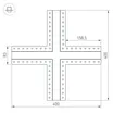 Крестовина SL-LINIA32-FANTOM (Arlight, Металл)