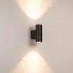 Светильник настенный LGD-WALDER-R68-2x7W Day4000-MIX (Черный, 40 deg, 230V) (Arlight, IP65 Металл, 5 лет)