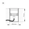 Светильник LTD-GROUND-TILT-R80-9W Day4000 (SL, 60 deg, 230V) (Arlight, IP67 Металл, 3 года)