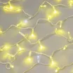 Светодиодная гирлянда ARD-STRING-CLASSIC-10000-CLEAR-100LED-FLASH Gold (230V, 7W) (Ardecoled, IP65)