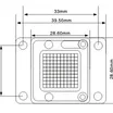 Мощный светодиод ARPL-20W-EPA-3040-WW (700mA) (Arlight, -)