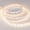 Светодиодная лента RT-A60-8mm 24V Warm3000 (4.8 W/m, IP20, 2835, 5m) (Arlight, Открытый)