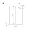 Светильник SP-DIAMOND-R650-36W Warm3000 (WH, 45 deg, 230V, TRIAC) (Arlight, IP20 Металл, 5 лет)