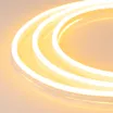Гибкий неон ARL-NEON-1608YH-SIDE 24V Yellow (Arlight, 6 Вт/м, IP65)