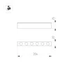 Светильник MAG-DOTS-25-L200-6W Day4000 (WH, 30 deg, 24V) (Arlight, IP20 Металл, 5 лет)