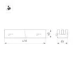 Светильник LGD-LUNGO-4TR-L600-20W-30W Day4000 (Белый, двойной асимметричный 2х20 deg, 230V) (Arlight, IP20 Металл, 5 лет)