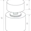 Диммер SR-NAVE-R24-2CH-BK (12-24V, 96-192W, DIM-CCT) (Arlight, IP65 Пластик, 2 года)