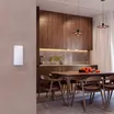 INTELLIGENT ARLIGHT Кнопочная панель KINETIC-801-22-1G белый (433Mhz) накладная (IARL, IP67 Пластик, 3 года)