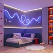 Светодиодная лента герметичная MOONLIGHT-TOP-G280-D18mm 24V RGB 360deg (13 W/m, IP65, 3838, 5m, wire x1) (Arlight, Вывод прямой, 3 года)