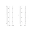 Комплект коннекторов MAG-CON-2540-UP-SIDE (BK) (Arlight, Металл)