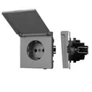 Механизм розетки влагозащищённый SCT-TENDO-MCP-PL-GR (230V, 16A) (Arlight, Графитовый)