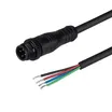 Коннектор питания ARL-WAVE-0612-RGB-CON-POWER-MALE-BLK (Arlight, IP67 Пластик, 3 года)
