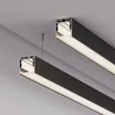 Профиль SL-LINE-3535-2000 BLACK с рефлектором (Arlight, Алюминий)