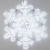 Фигура ARD-SNOWFLAKE-M11-1250x1200-604LED White (230V, 36.5W) (Ardecoled, IP65)