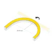 Светодиодная лента герметичная WAVE-SIDE-A120-12x25mm 230V Yellow (12 W/m, IP67, 50m, wire x2) (Arlight, Грибовидная форма)