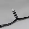 Светодиодная гирлянда Нить ARD-CLASSIC-10000-BLACK-100LED-FLASH Warm (230V, 7W) (Ardecoled, IP65)