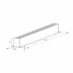 Трек встраиваемый MAG-TRACK-4560-F-3040 (WH) (Arlight, IP20 Металл, 5 лет)