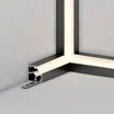 Профиль SL-KUB-DISPLAY-2525-2000 ANOD BLACK (Arlight, Алюминий)