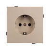 Механизм электрической розетки SCT-TENDO-MEU1-PL-GD (230V, 16A) (Arlight, Песочный)