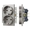 Механизм электрической розетки SCT-MEUD-PL-GR (250V, 16A) (Arlight, -)