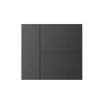 INTELLIGENT ARLIGHT Накладка панели KNX-23-3G-SUF Dark Grey (Backlight) (IARL, IP20 Металл, 2 года)