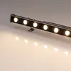 Линейный прожектор AR-LINE-500-9W Warm3000 (GR, 15x60 deg, 230V) (Arlight, IP65 Металл, 3 года)