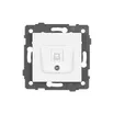 Механизм компьютерной розетки SCT-MPC1-PL-WH-V (RJ-45, CAT6) (Arlight, -)