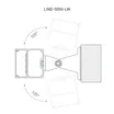 Профиль SL-LINE-5050-LW-3000 WHITE (Arlight, Алюминий)