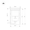 Светильник ART-GROUND-ZOOM-R100-15W Warm3000 (SL, 20-40 deg, 24V) (Arlight, IP67 Металл, 3 года)
