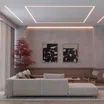 Профиль STRETCH-20-CEIL-D-CENTER-2000 BLACK (Arlight, Алюминий)