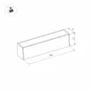 Светильник MAG-FLAT-45-L205-6W Warm3000 (BK, 100 deg, 24V, DALI) (Arlight, IP20 Металл, 5 лет)