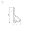 Профиль STRETCH-WALL-TEXTILE-2600 (Arlight, Пластик)