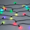 Светодиодная гирлянда Нить Смарт ARD-MOOD-CLASSIC-10000-BLACK-48LED RGBY-SPI (230V, 8W, Tuya Wi-Fi) (Ardecoled, IP65)