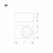 Корпус PLURIO-BASE-SURFACE-S112x79 (BK, 1-2, 200mA) (Arlight, IP20 Металл, 3 года)