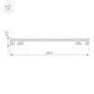 Профиль-держатель PHS-3X-BASE-H4.3-2000 ANOD (Arlight, Алюминий)