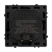 Механизм розетки с быстрой USB зарядкой SCT-NOBE-MUAC-SFPL-FC-BK (65W, QC3) (Arlight, Черный оникс)