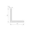 Уголок ARH-W15x15x1,5-3000 BLACK (Arlight, Алюминий)